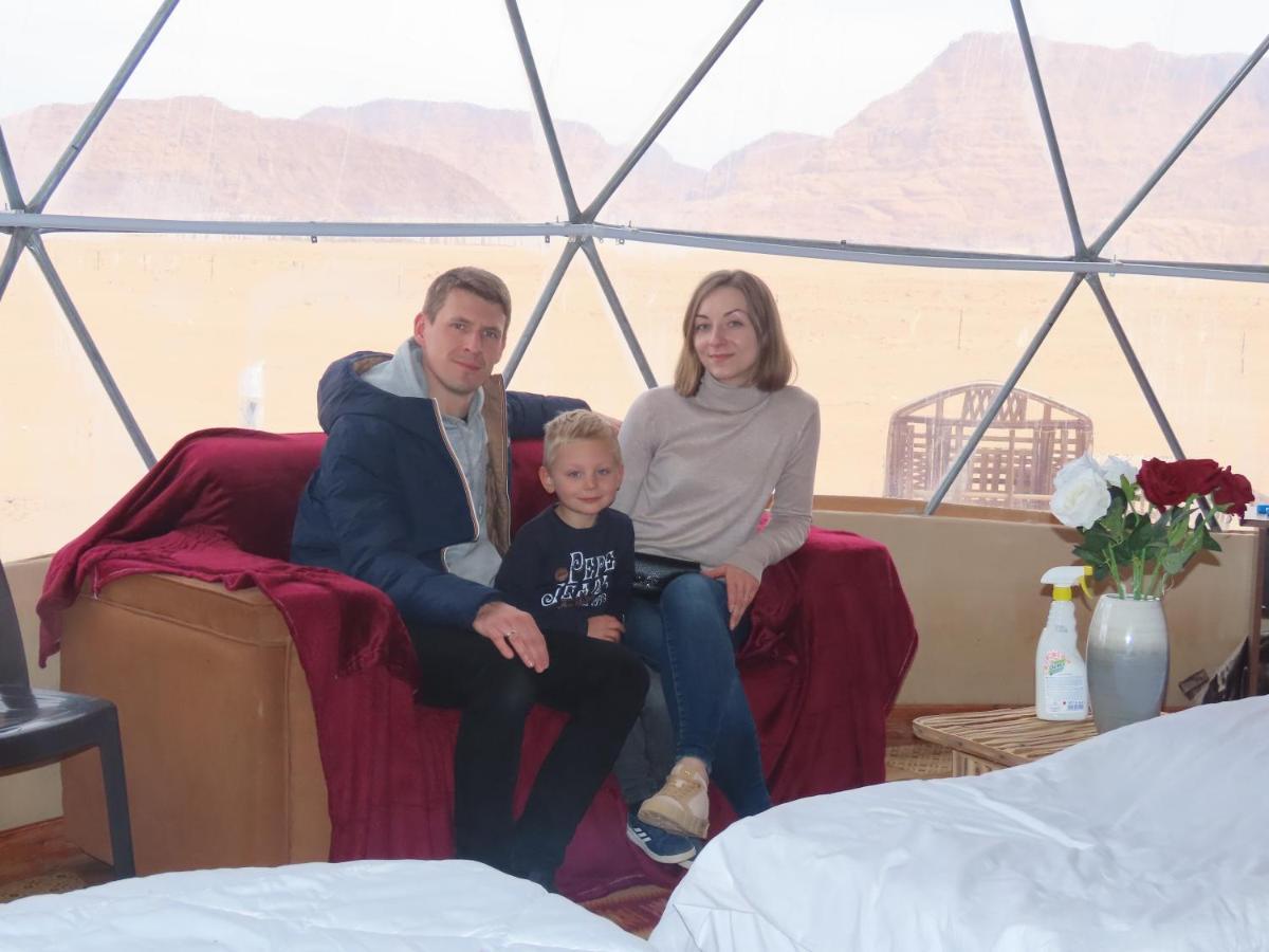 Rum Warm Bubble Camp Hotel Wadi Rum Luaran gambar