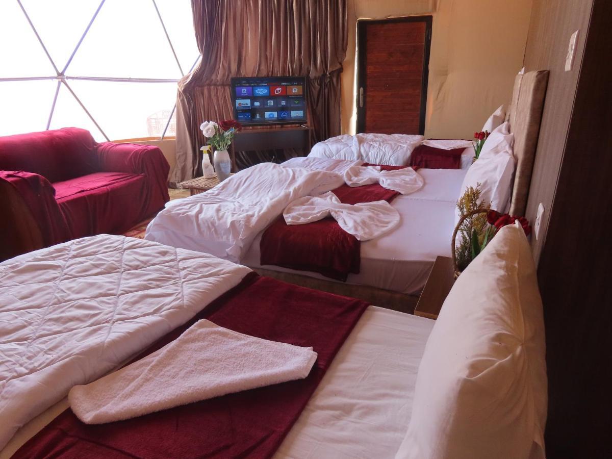 Rum Warm Bubble Camp Hotel Wadi Rum Luaran gambar