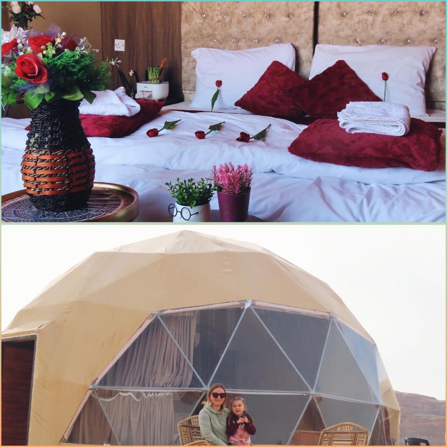 Rum Warm Bubble Camp Hotel Wadi Rum Luaran gambar